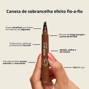Caneta Micropigmentadora | Tecnologia Fio-a-Fio