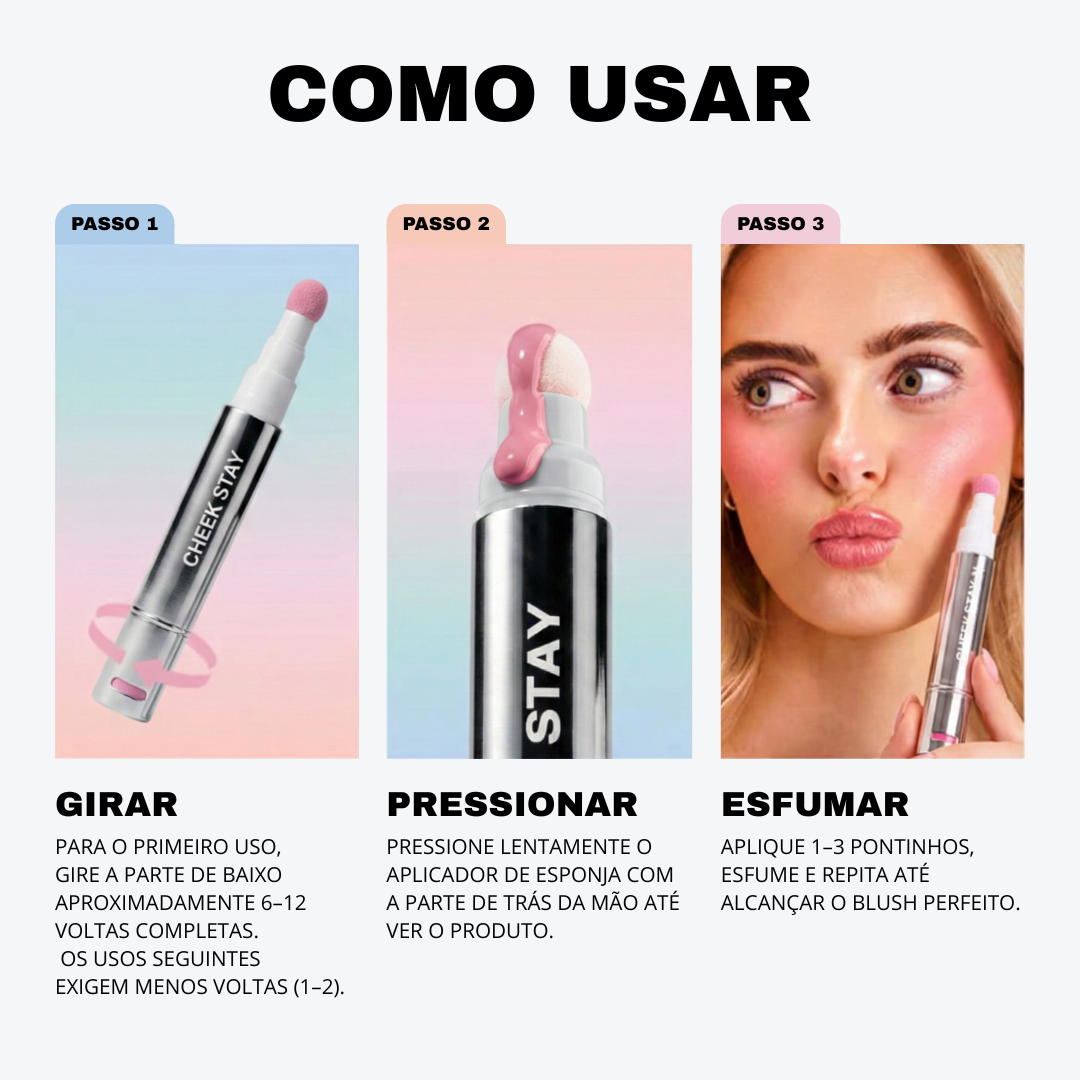 Cheek Stay | Blush Líquido de Longa Duração