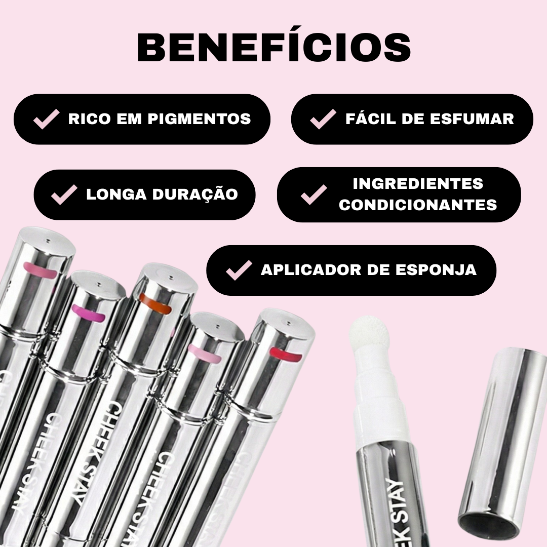Cheek Stay | Blush Líquido de Longa Duração