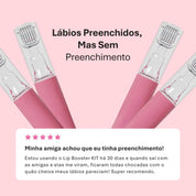 Lip Booster KIT | Lábios Volumosos Naturalmente