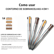 Caneta Maquiadora 4-em-1